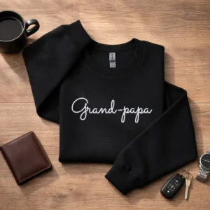 Grand-papa chandail brodé personnalisé