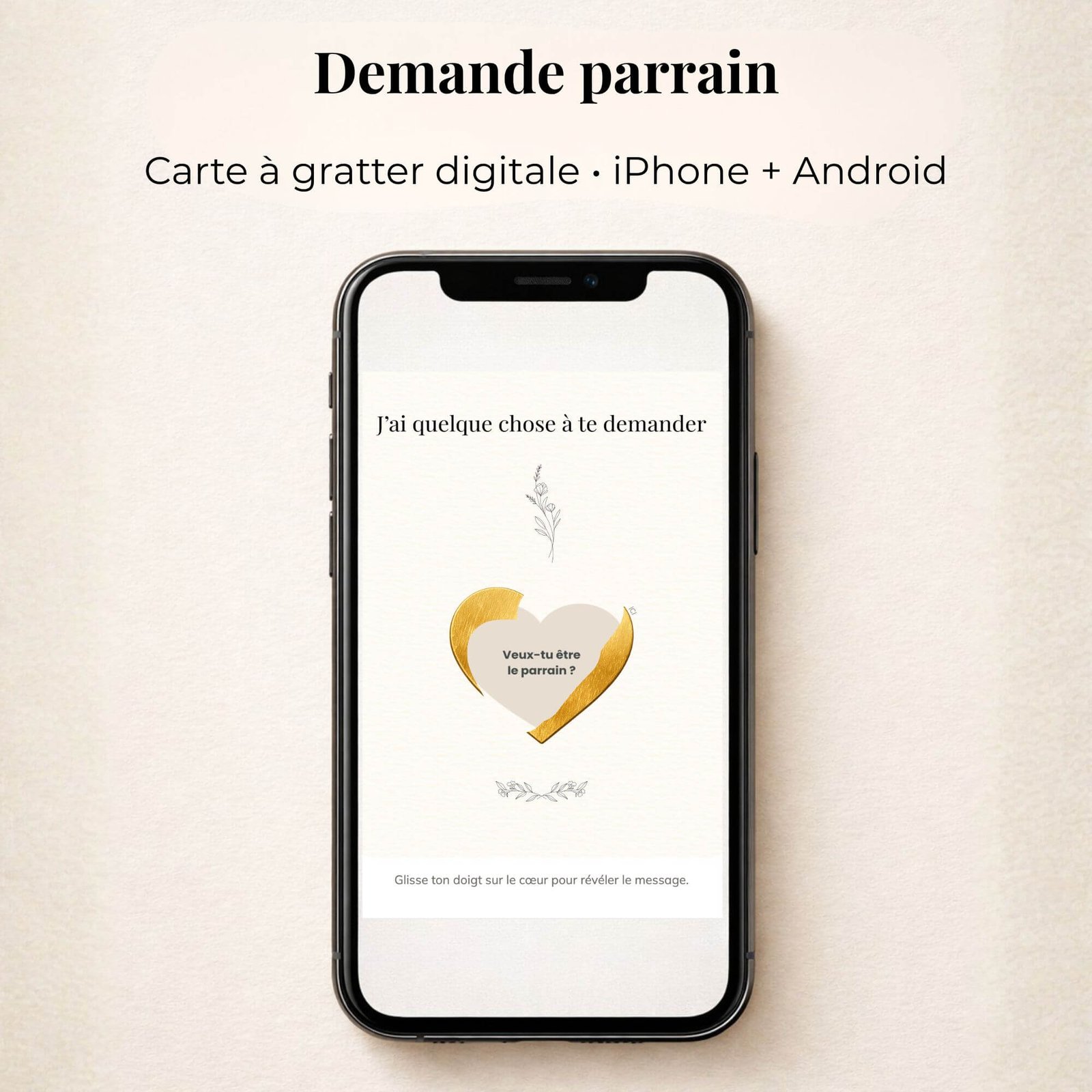 Demande parrain – Carte surprise à gratter digitale – Image 2